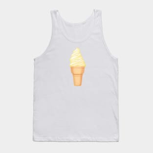 Ice cream in waffle cone Tank Top